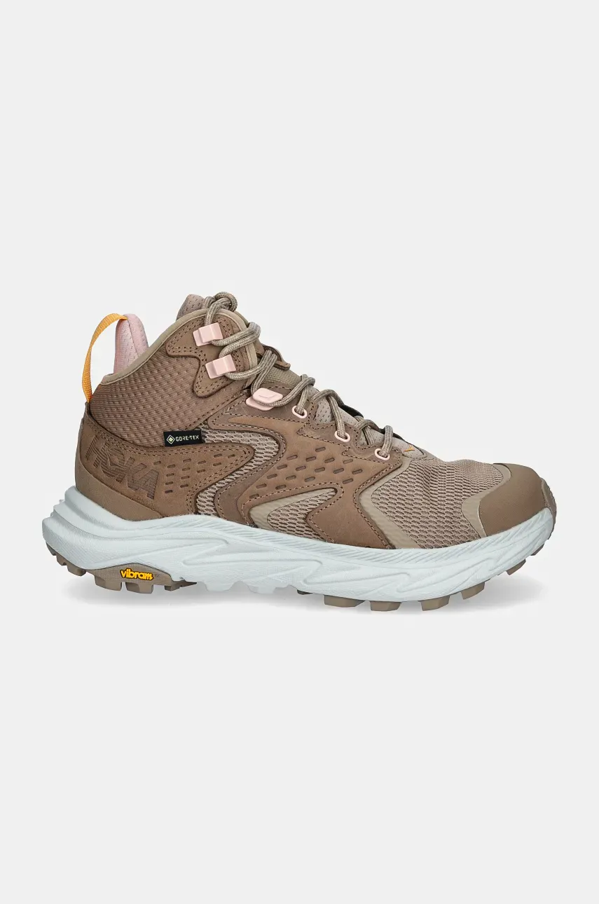Ботинки Hoka Anacapa 2 GTX женские цвет коричневый слегка утеплённый 1142831F Ботинки Hoka Anacapa 2 GTX женские цвет коричневый слегка утеплённый 1142831F