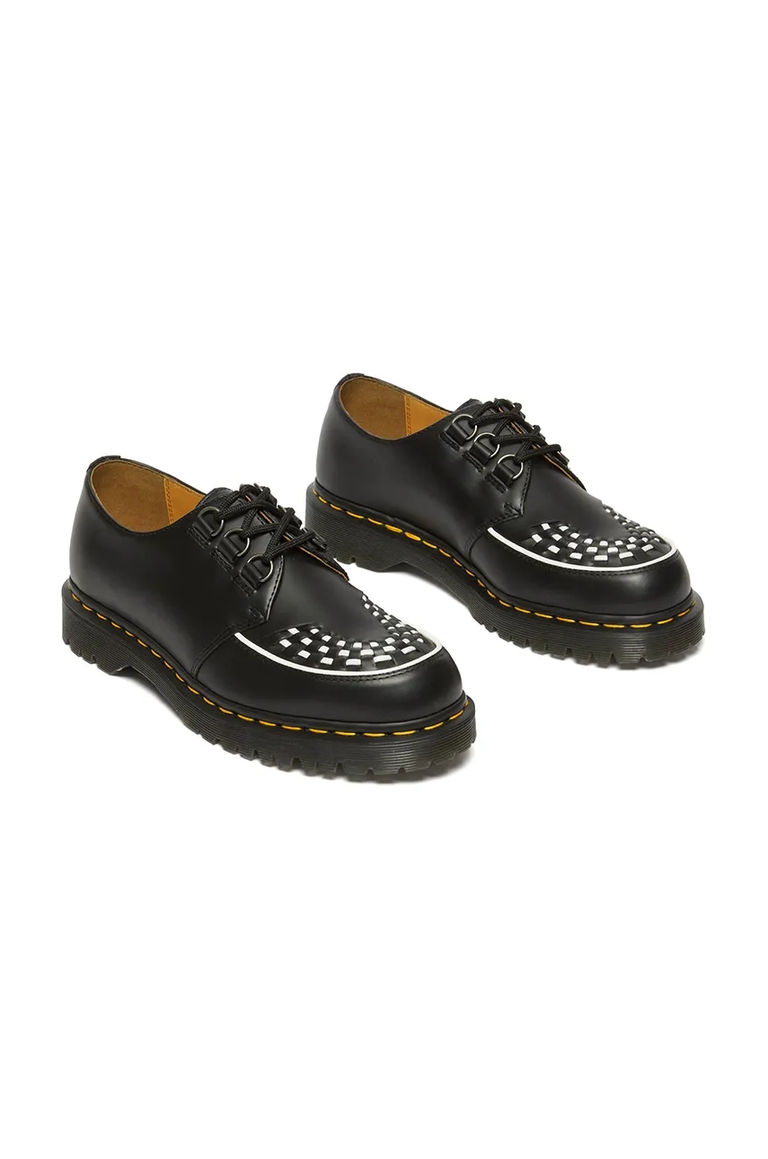 Kožne Cipele Dr. Martens Ramsey Boja: Crna, Ravni Potplat, DM31499001