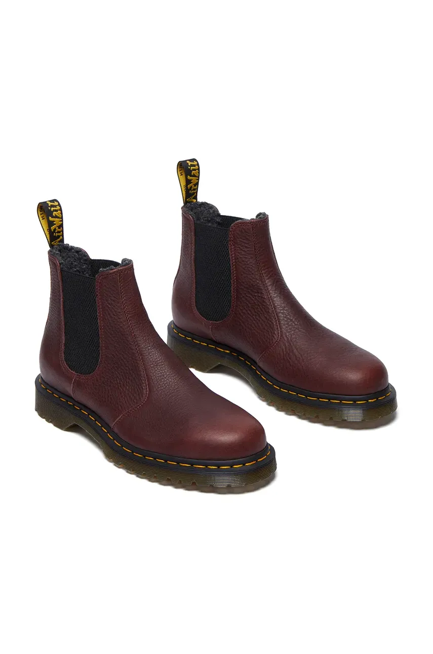 Полусапоги Dr. Martens 2976 WL женские цвет бордовый на плоском ходу с утеплением DM31874600 Полусапоги Dr. Martens 2976 WL женские цвет бордовый на плоском ходу с утеплением DM31874600