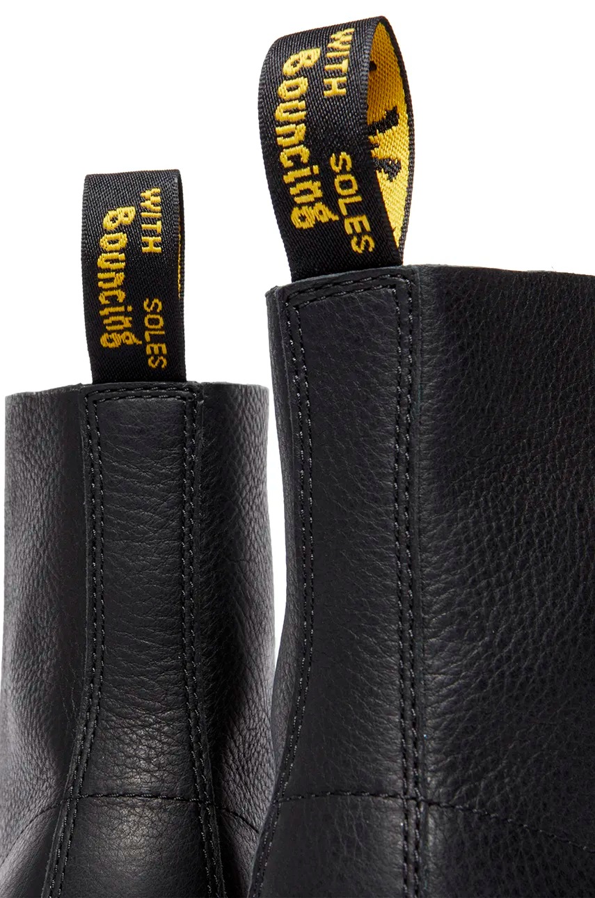 Шкіряні черевики Dr. Martens 1460 Pascal Ambassador колір чорний DM31981001 
