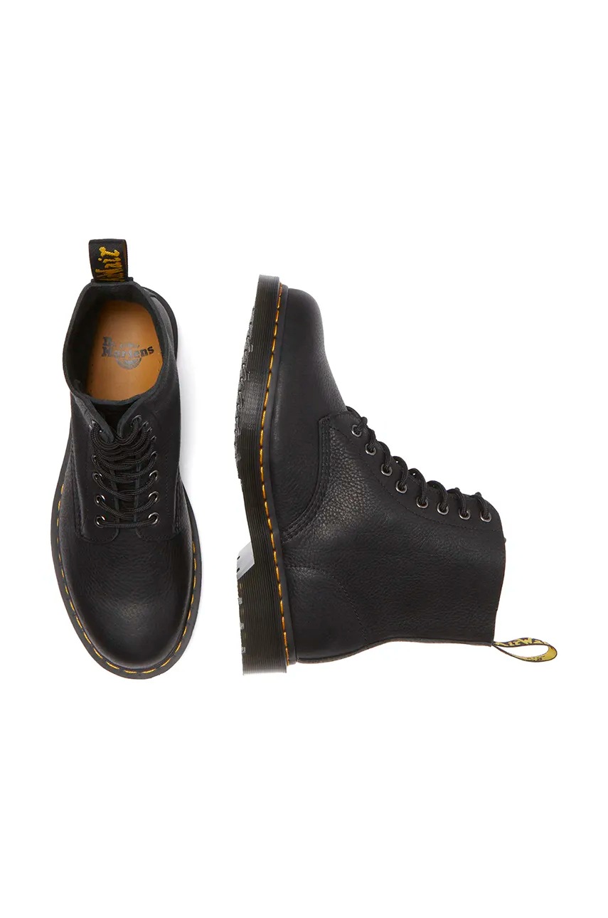 Шкіряні черевики Dr. Martens 1460 Pascal Ambassador колір чорний DM31981001 