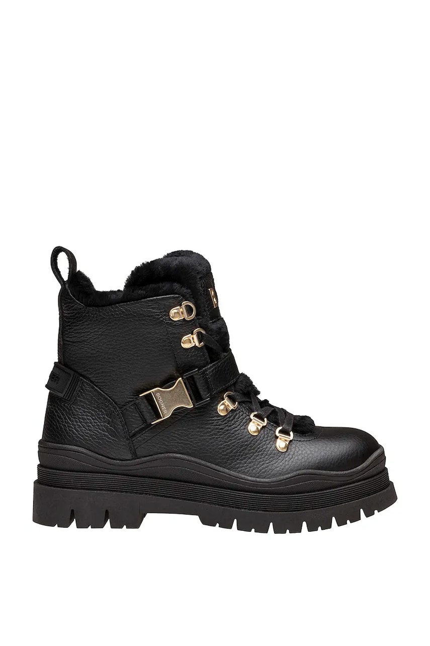 Bogner bocanci de piele AROSA culoarea negru, 22444723