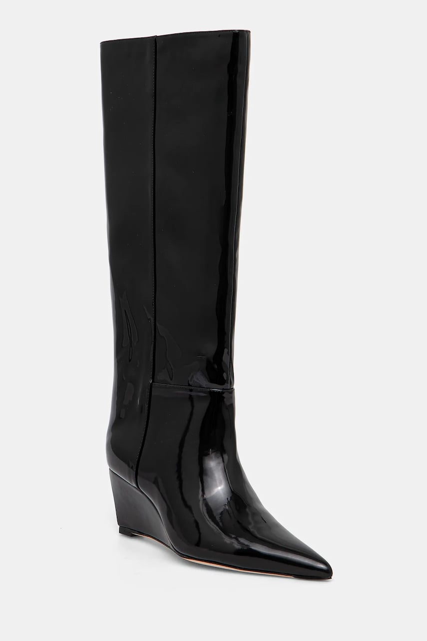 Stand Studio cizme Sanna High Boot femei, culoarea negru, toc pana, 66337-8065 Stand Studio cizme Sanna High Boot femei, culoarea negru, toc pana, 66337-8065