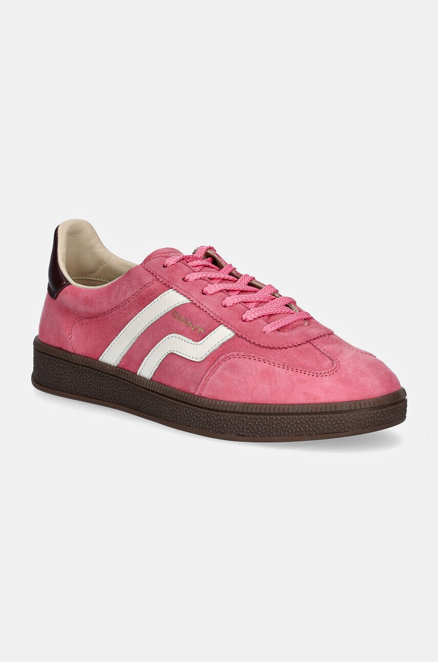 Gant sneakers din piele Cuzima culoarea roz, 29533960 G545