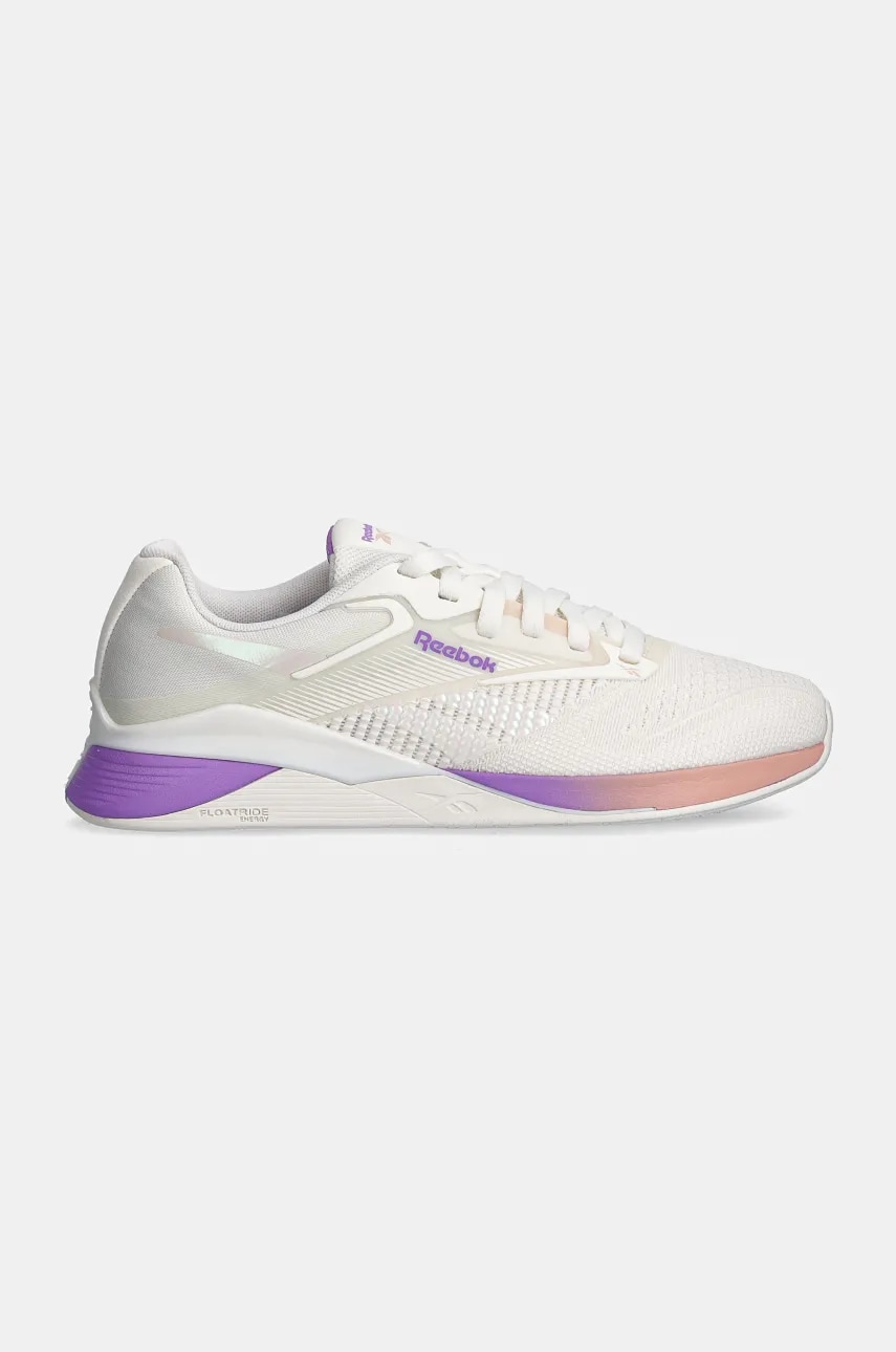 Обувь для тренинга Reebok Nano X4 цвет бежевый 100204797 Обувь для тренинга Reebok Nano X4 цвет бежевый 100204797