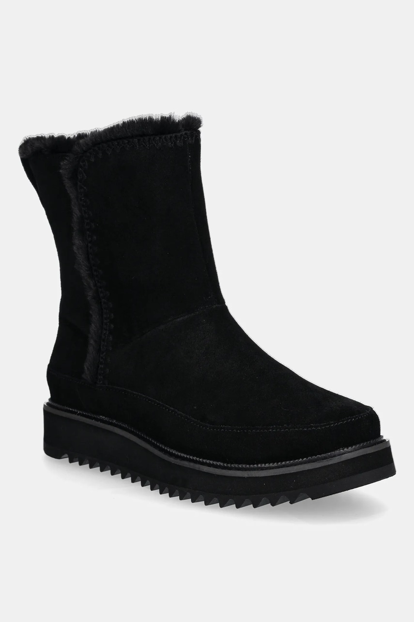 

Велурени апрески Toms BERGEN в черно 10021464, Черен