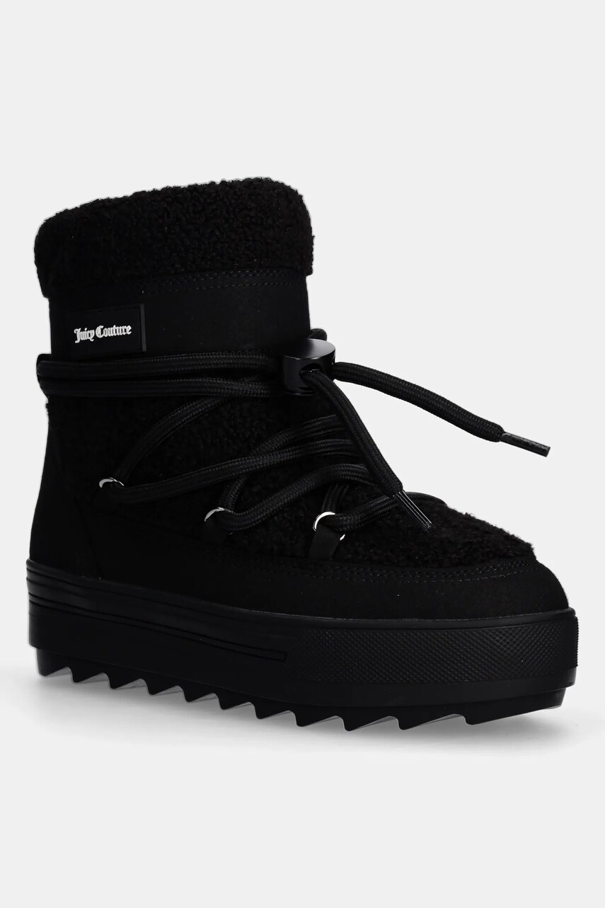 Juicy Couture cizme de iarna JUICY SNOW BOOT culoarea negru, JCFBTS224022