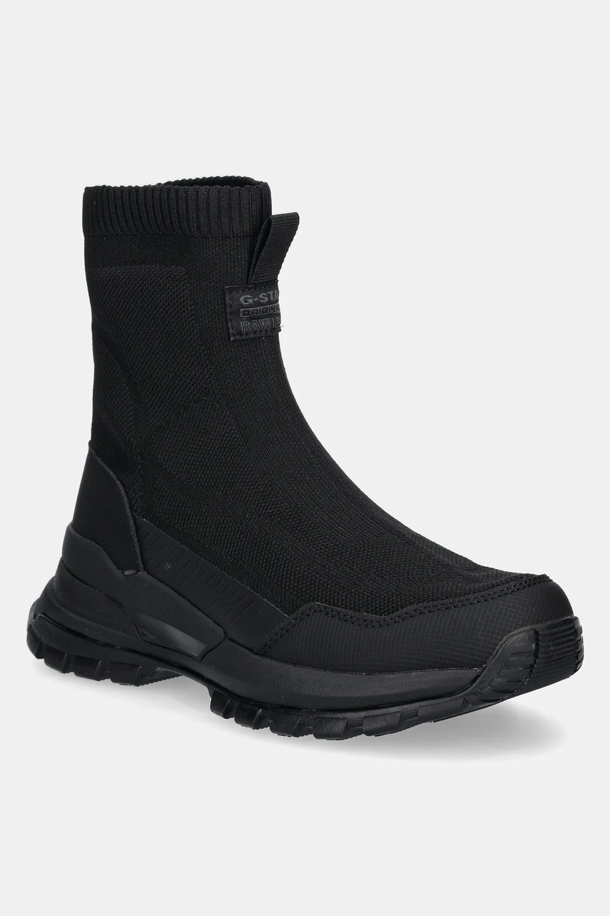 

Обувки G-Star Raw Rackam в черно с равна подметка GR262049AW, Черен