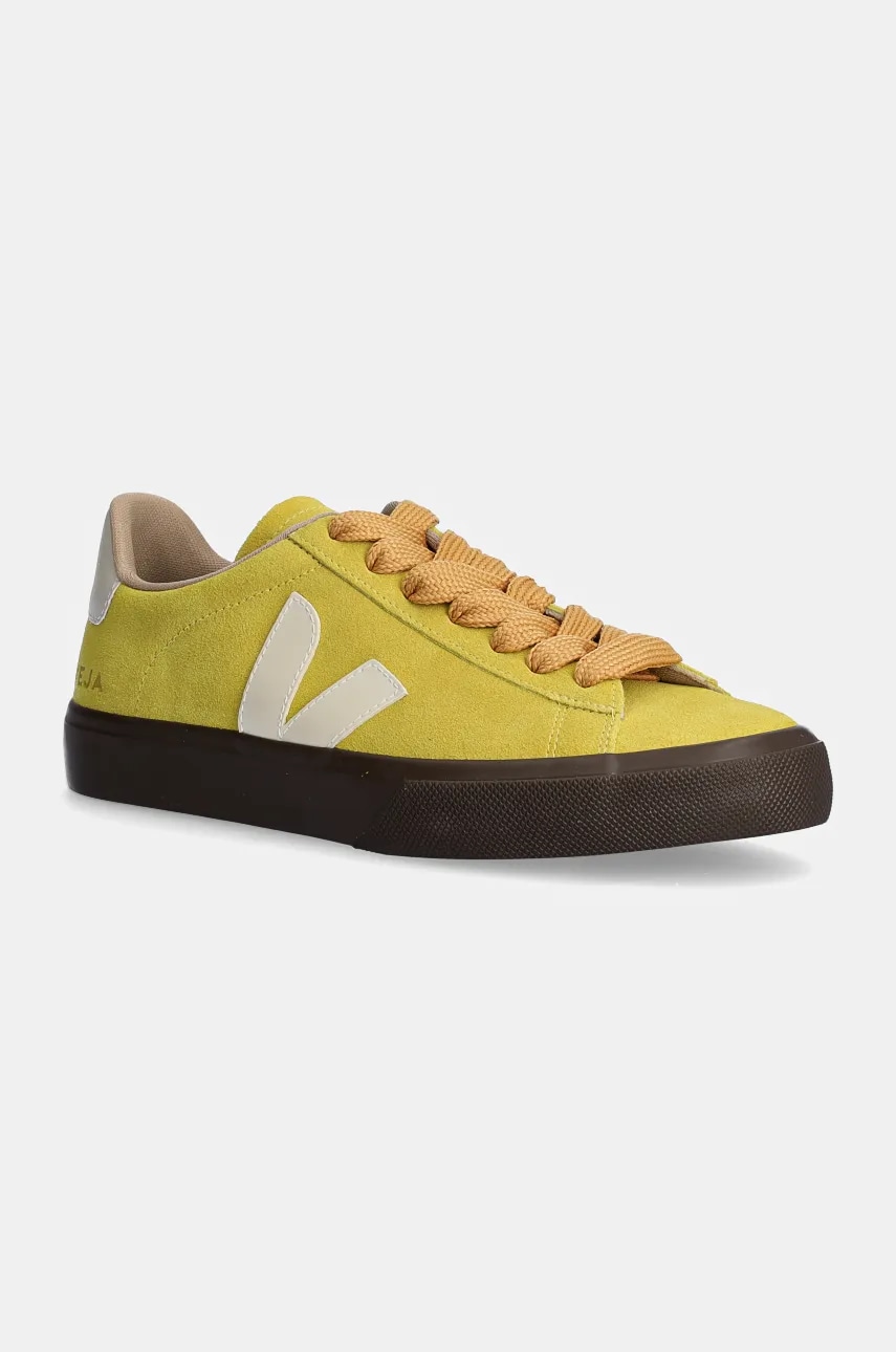 Veja sneakers din piele intoarsă Campo culoarea verde, CP0303694A Veja sneakers din piele intoarsă Campo culoarea verde, CP0303694A