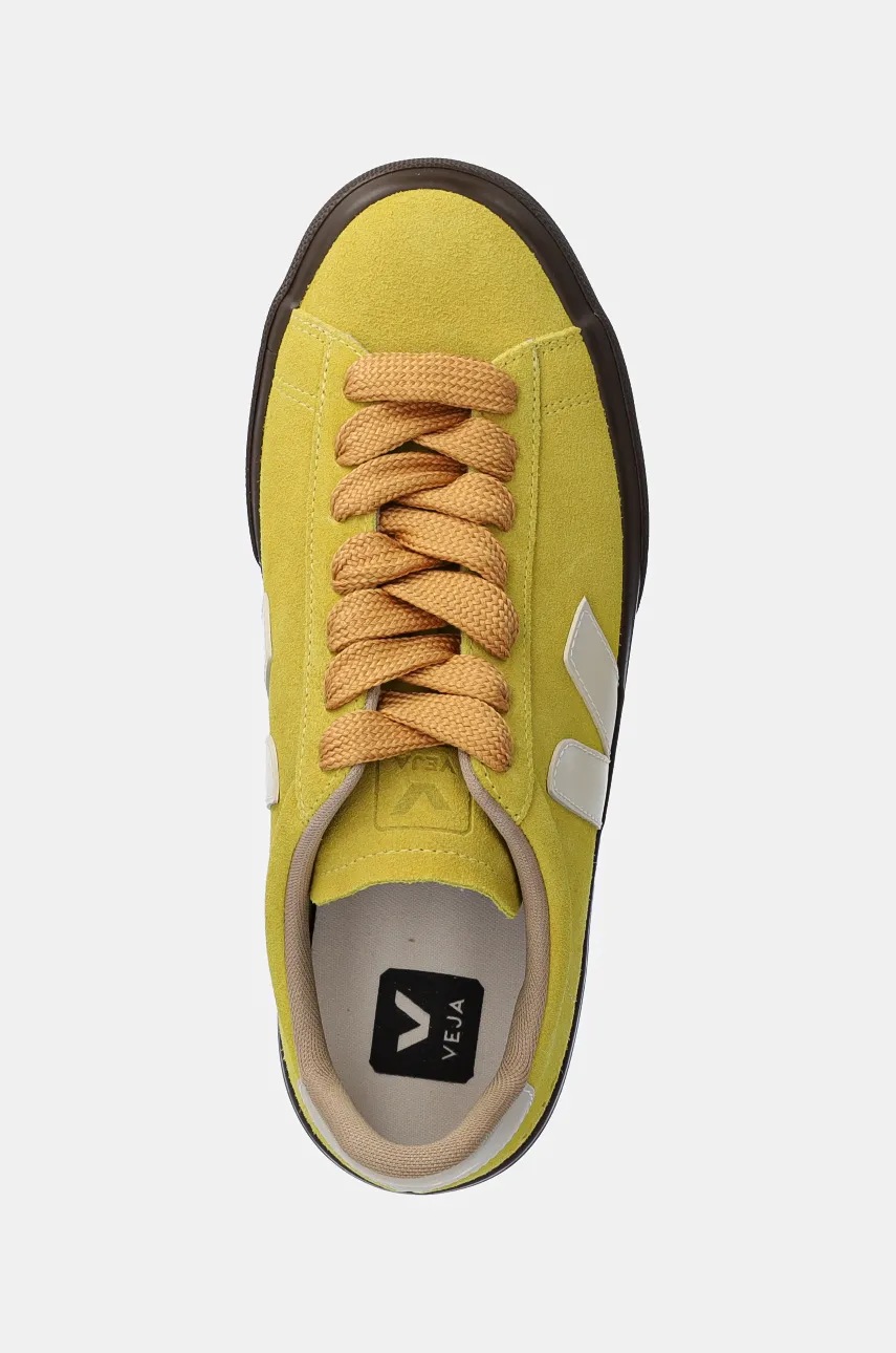 Σουέτ αθλητικά παπούτσια Veja Campo χρώμα: πράσινο, CP0303694A φωτογραφία