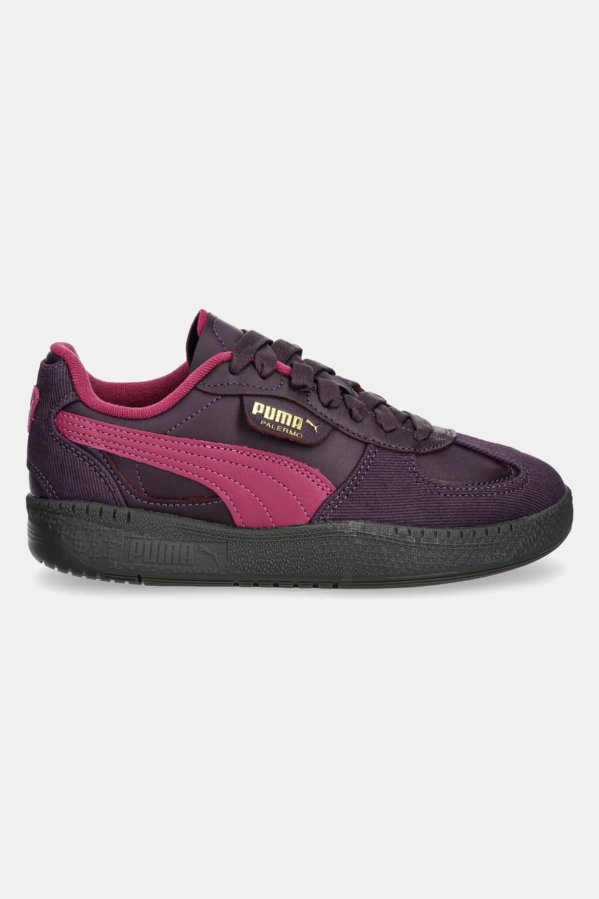 Кроссовки Puma Palermo Moda Corduroy Wns цвет бордовый 398529 Кроссовки Puma Palermo Moda Corduroy Wns цвет бордовый 398529