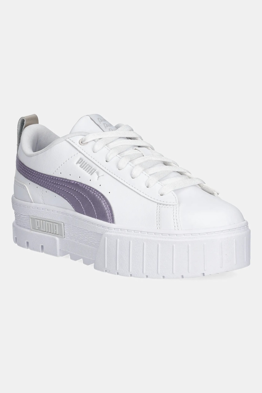 Puma sneakers Mayze Glow-Up Wns culoarea alb, 398384