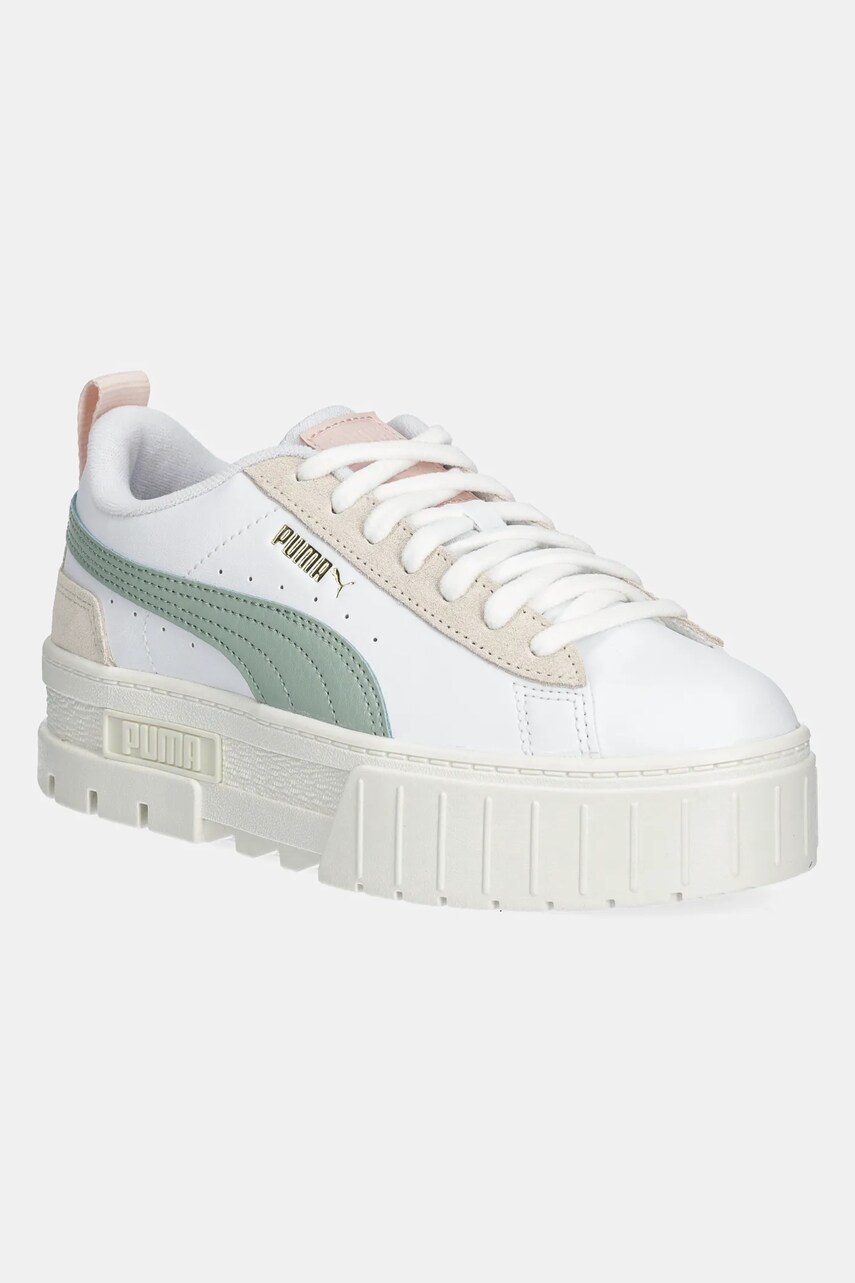 Puma sneakers Mayze Merry X-Mas Wns culoarea alb, 399675