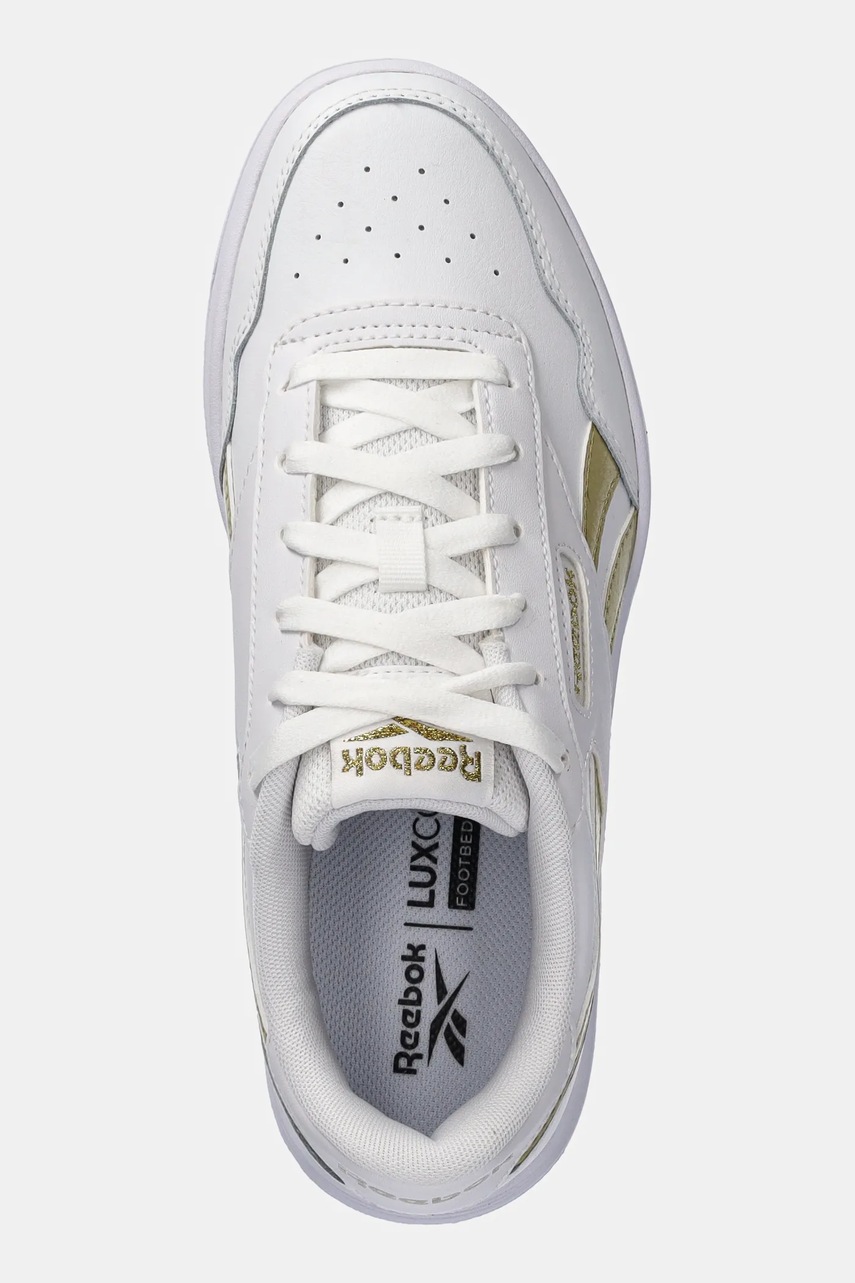 Δερμάτινα αθλητικά παπούτσια Reebok Classic REEBOK COURT ADVANCE χρώμα: άσπρο, 100202590 φωτογραφία