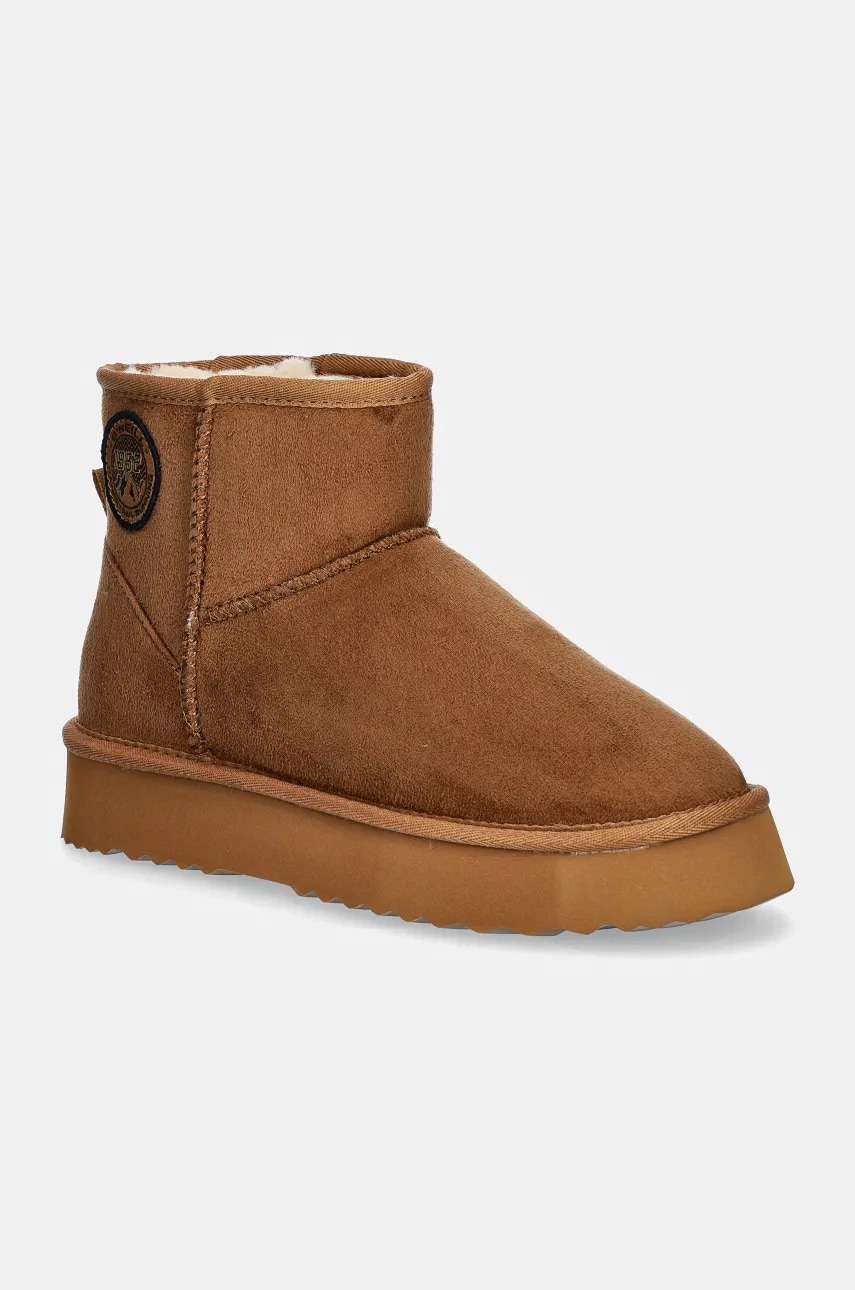 O'Neill cizme de iarna BESIANA PLATFORM culoarea maro, 90243019 O'Neill cizme de iarna BESIANA PLATFORM culoarea maro, 90243019
