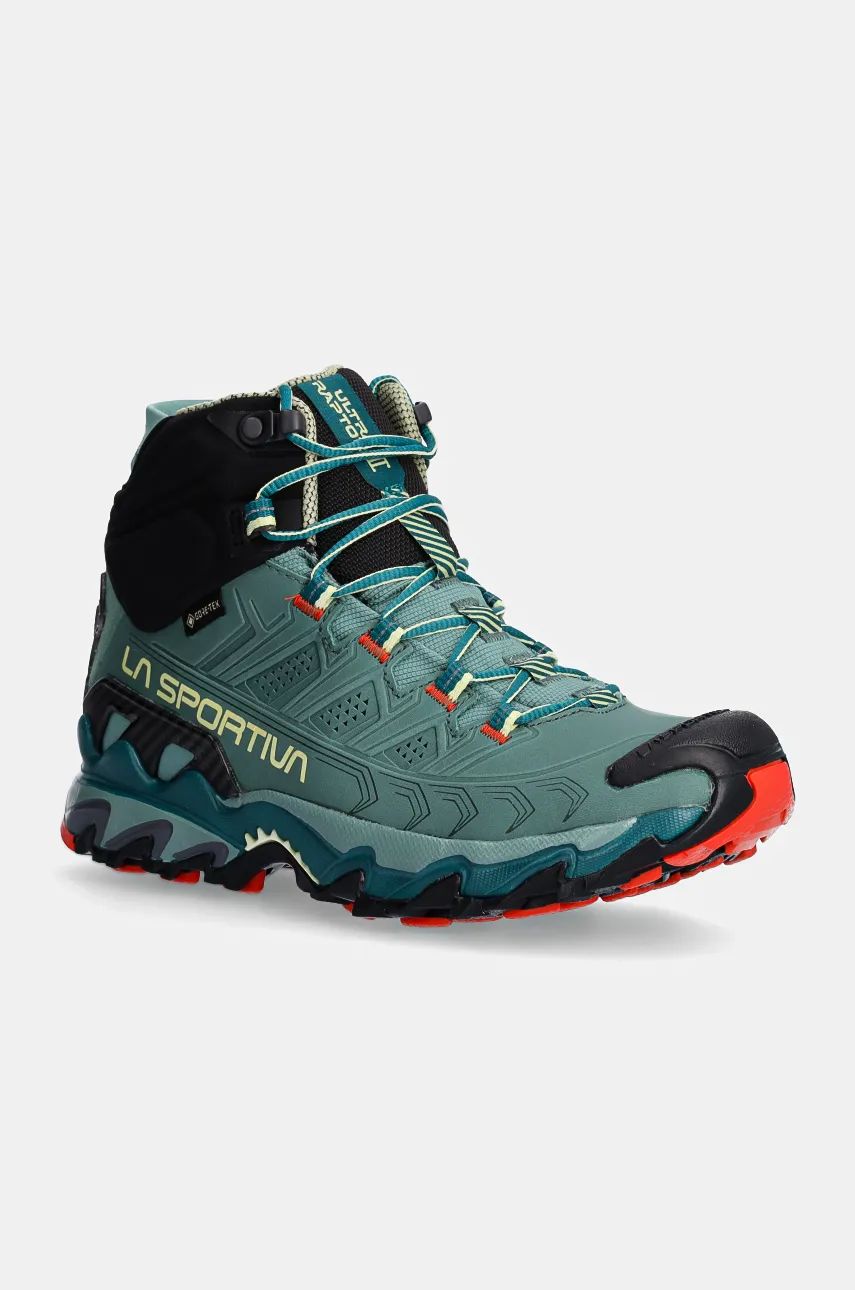 LA Sportiva pantofi Ultra Raptor II Mid Leather GTX femei, culoarea turcoaz, 34L734900