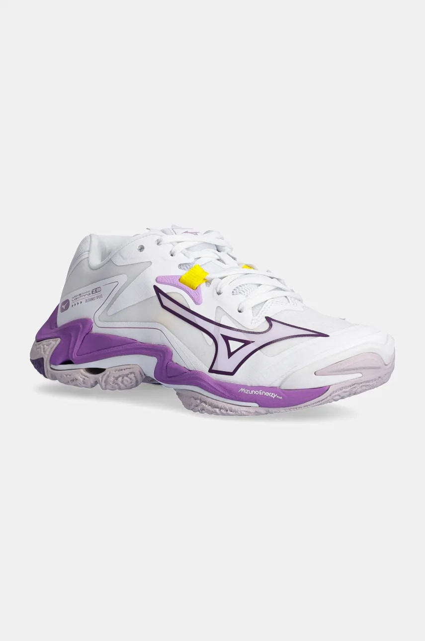 Mizuno încălțăminte de interior Wave Lightning Z8 culoarea alb, V1GC2401 Mizuno încălțăminte de interior Wave Lightning Z8 culoarea alb, V1GC2401