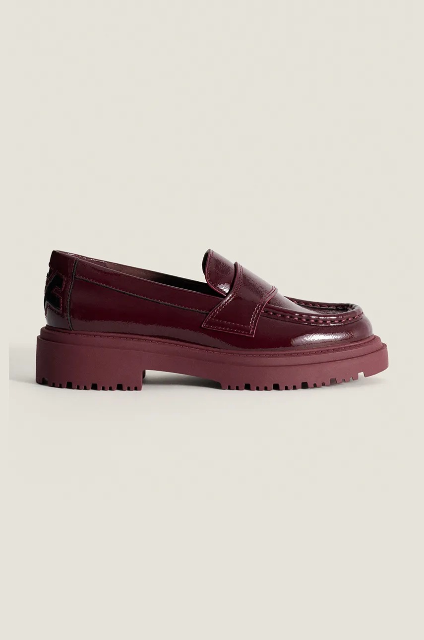 

Мокасини Hoff SCHOOL WINE LOAFER в бордо с равна подметка 22328002