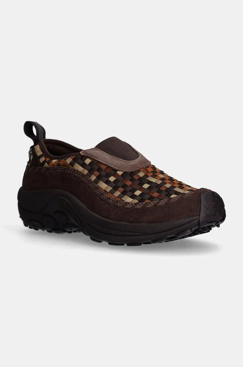 Merrell 1TRL pantofi Jungle Moc Evo Woven Se femei, culoarea maro, J007286