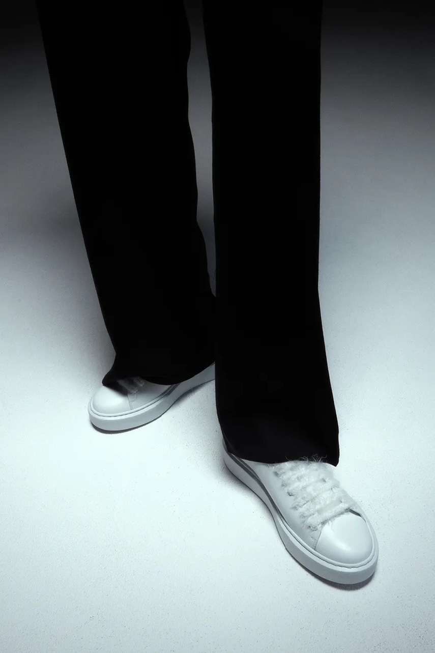 Δερμάτινα αθλητικά παπούτσια Vanda Novak Grace χρώμα: άσπρο φωτογραφία