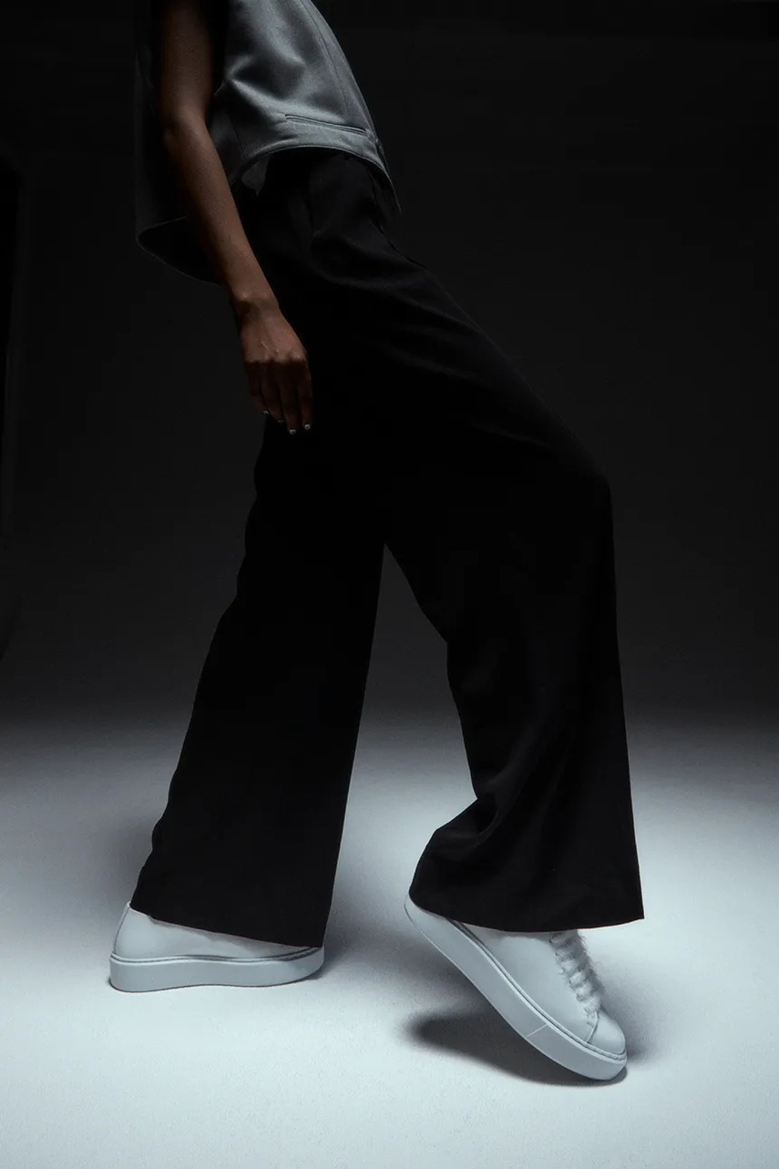 Δερμάτινα αθλητικά παπούτσια Vanda Novak Grace χρώμα: άσπρο φωτογραφία