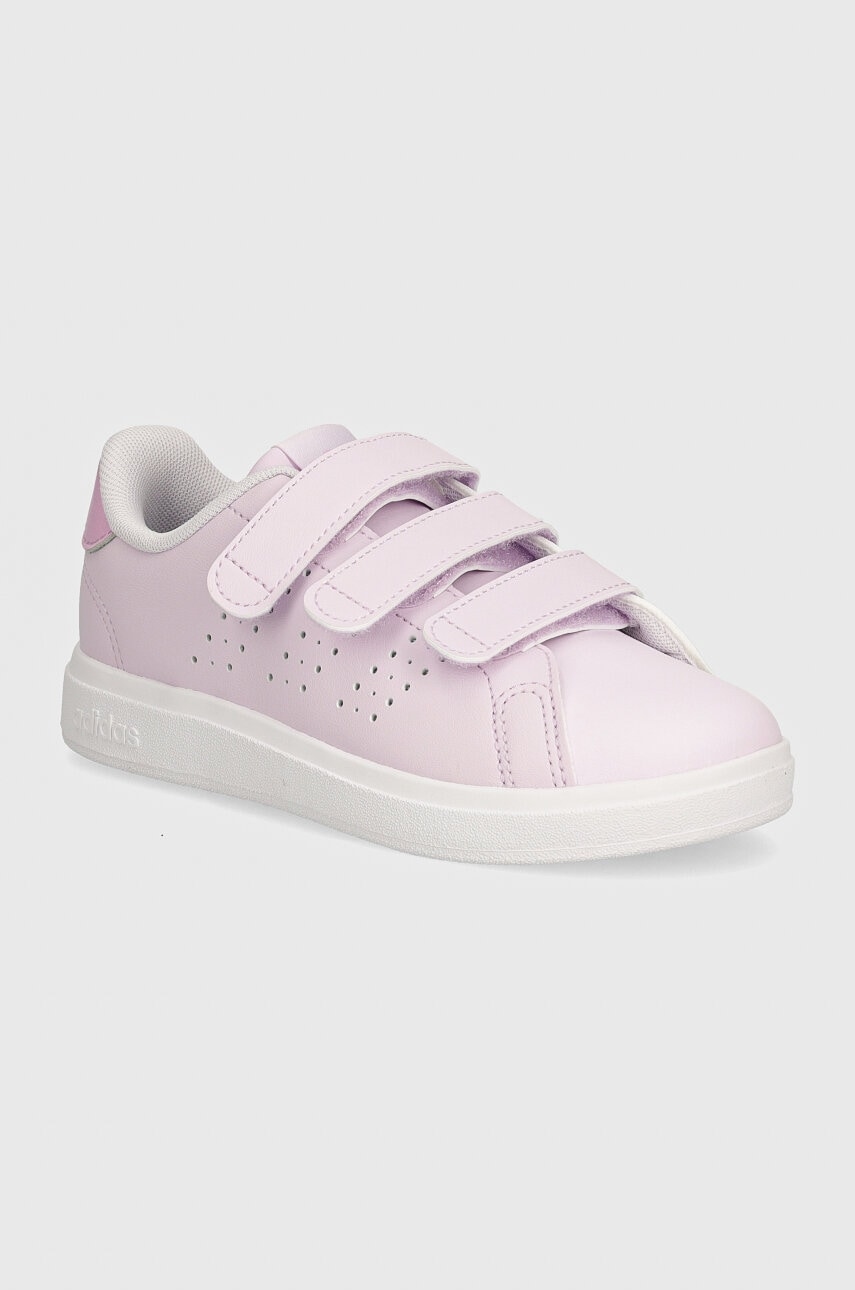 adidas sneakers pentru copii ADVANTAGE BASE 2.0 CF C culoarea violet, ID1304