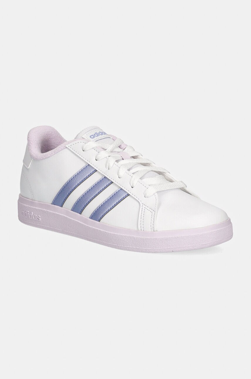 adidas sneakers pentru copii GRAND COURT 2.0 culoarea roz, IE3844