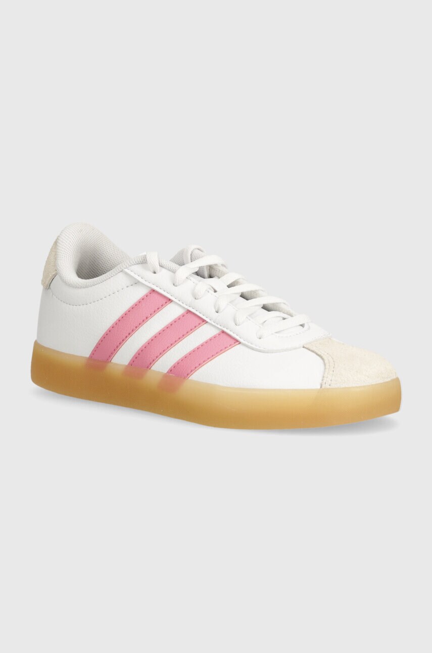 adidas sneakers pentru copii VL COURT 3.0 culoarea alb, IH3483