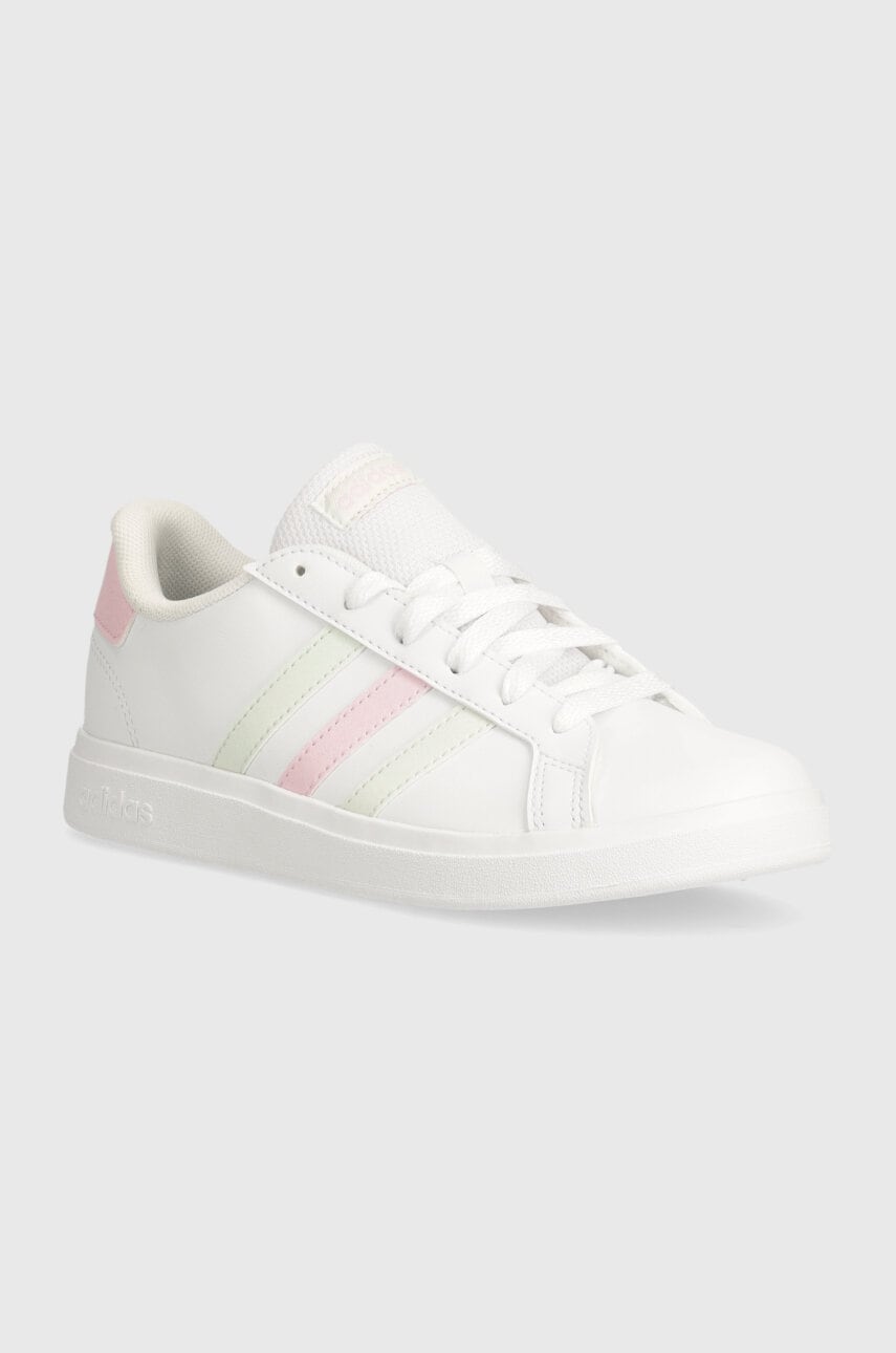 adidas sneakers pentru copii GRAND COURT 2.0 culoarea alb, IH4886
