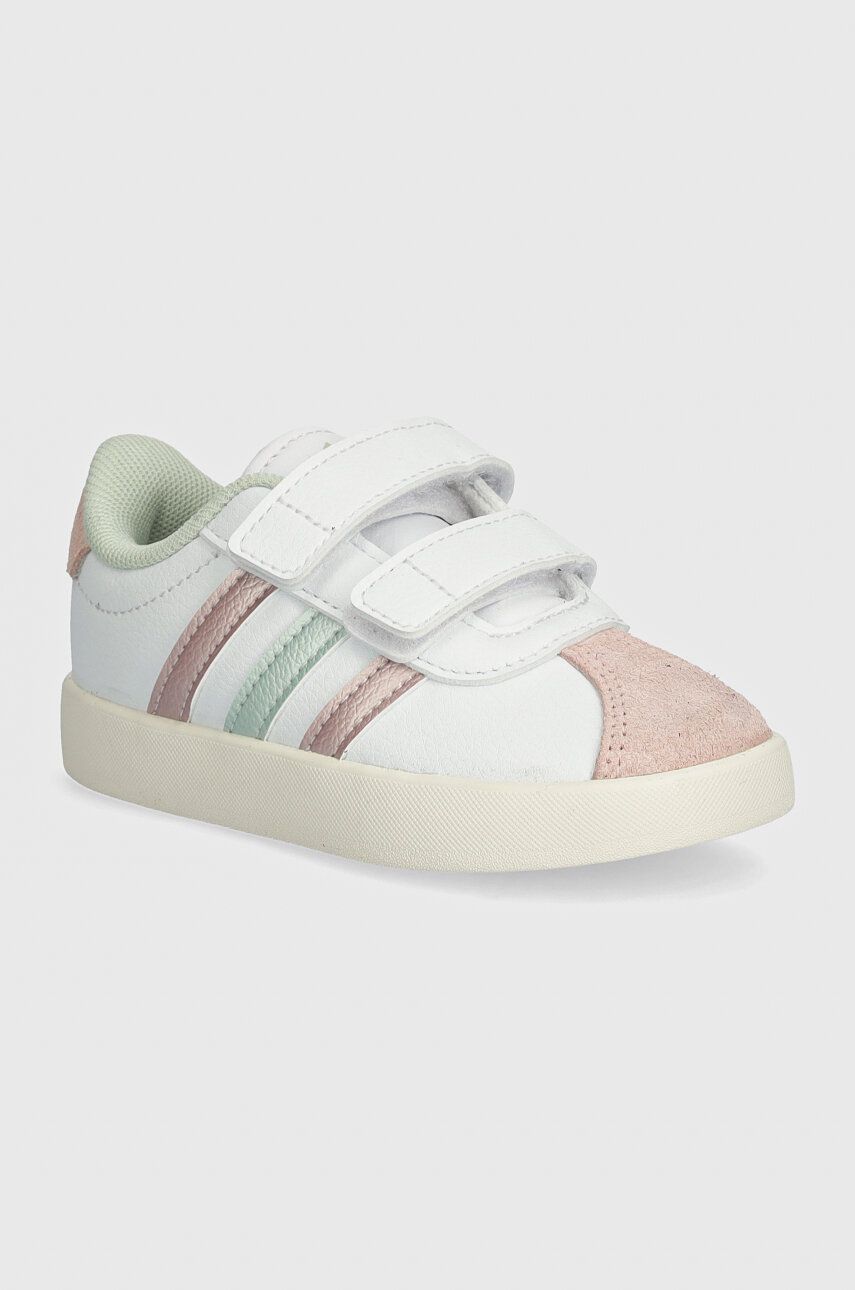 adidas sneakers pentru copii VL COURT 3.0 CF culoarea alb, IH4951