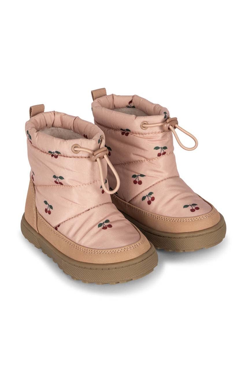Konges Sløjd cizme de iarna pentru copii STORMA BOOT culoarea portocaliu, KS101297