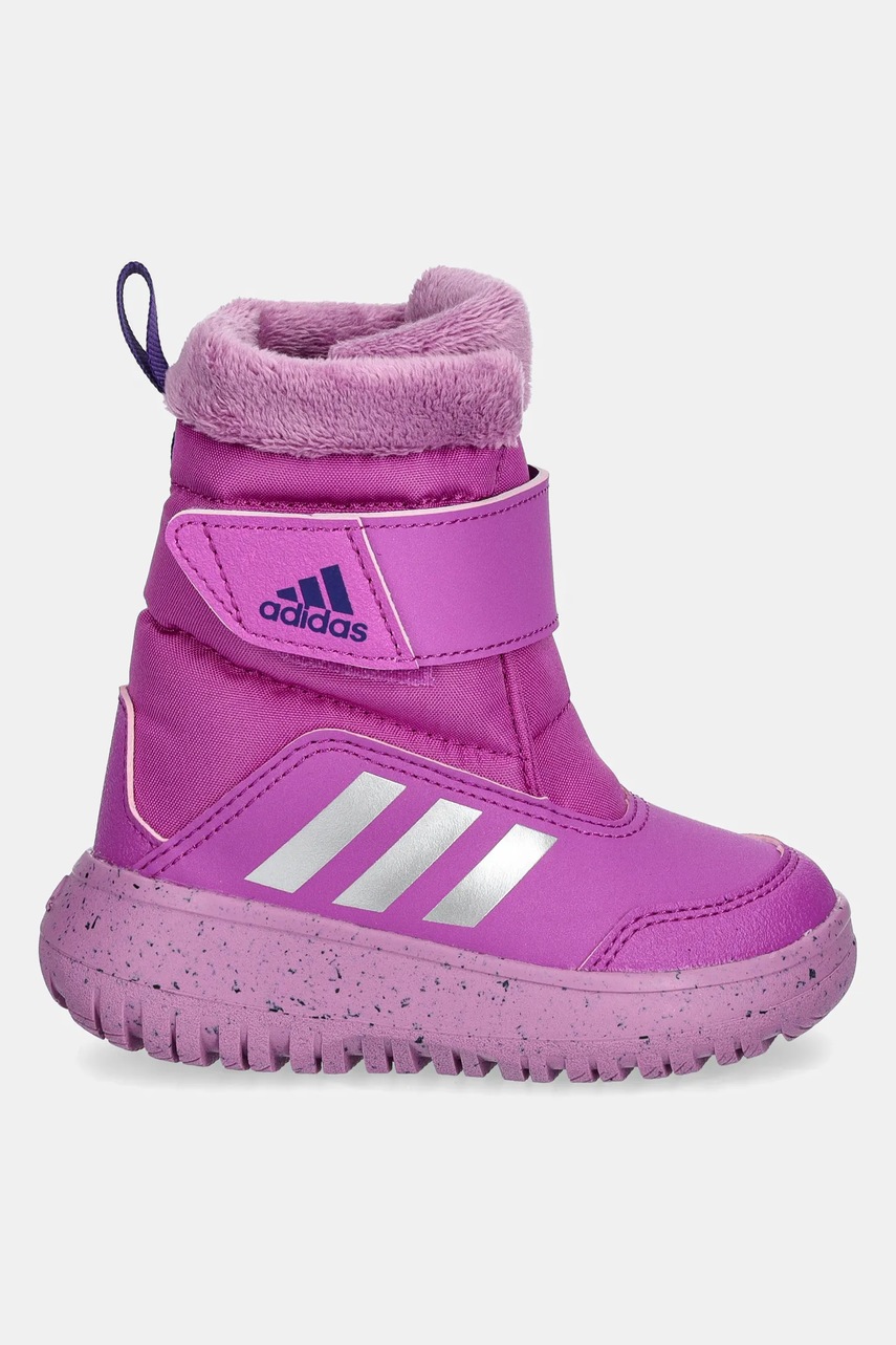 Детские сапоги adidas Winterplay цвет фиолетовый IE8672