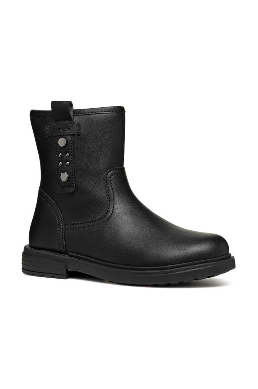 Geox bocanci copii ECLAIR culoarea negru, J469QI.0009F
