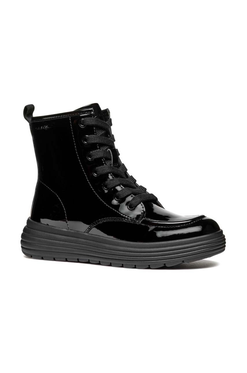 Geox bocanci copii PHAOLAE culoarea negru, J46ETA.000HH