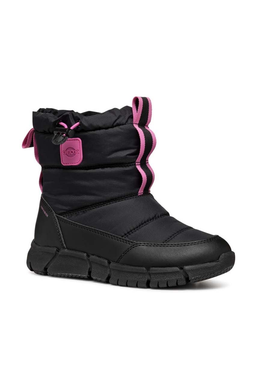 Geox cizme de iarna copii FLEXYPER AB culoarea violet, J46APB.0FU54 Geox cizme de iarna copii FLEXYPER AB culoarea violet, J46APB.0FU54