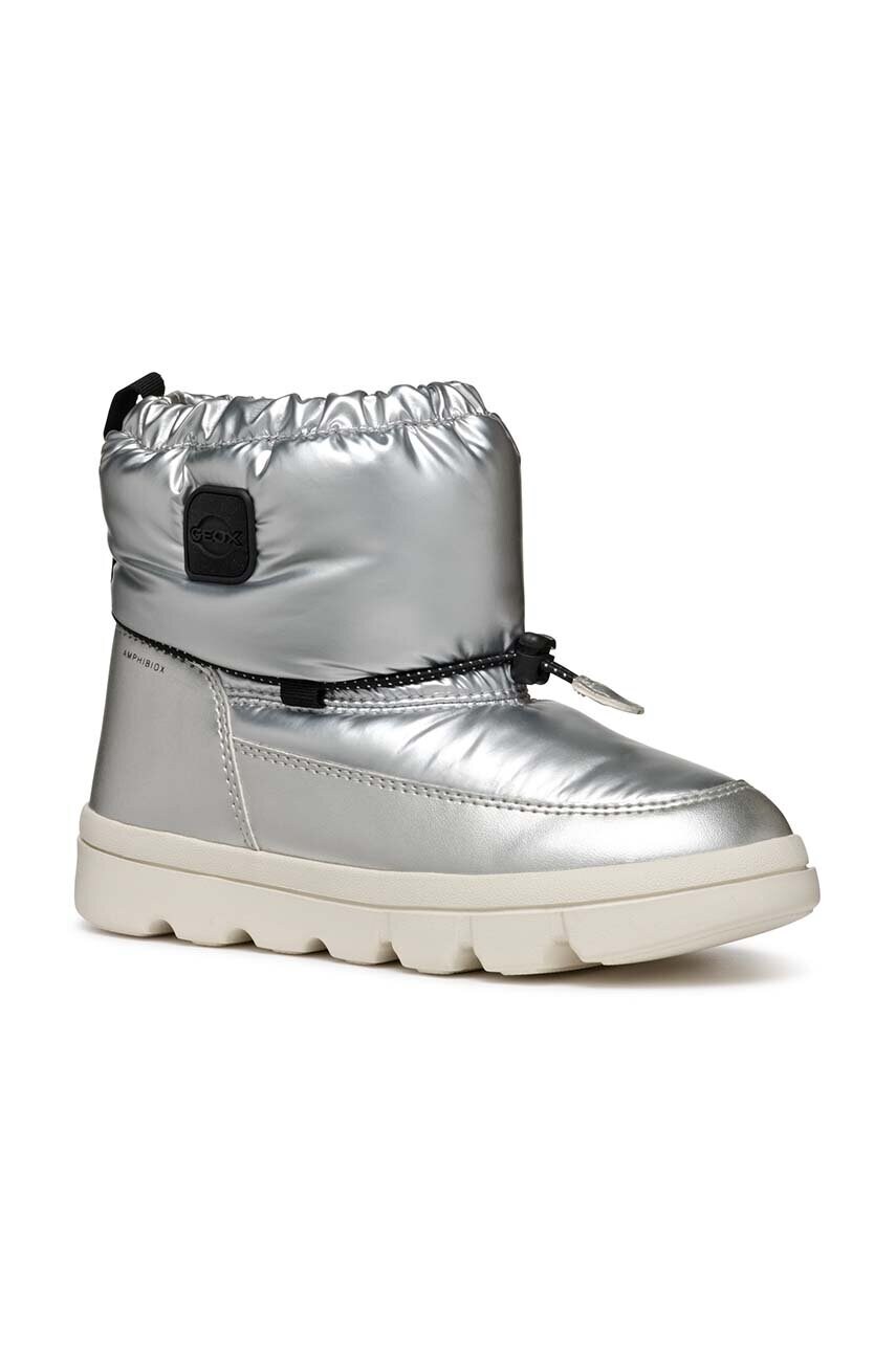 Geox cizme de iarna copii WILLABOOM culoarea argintiu, J46HWE.0LVNF