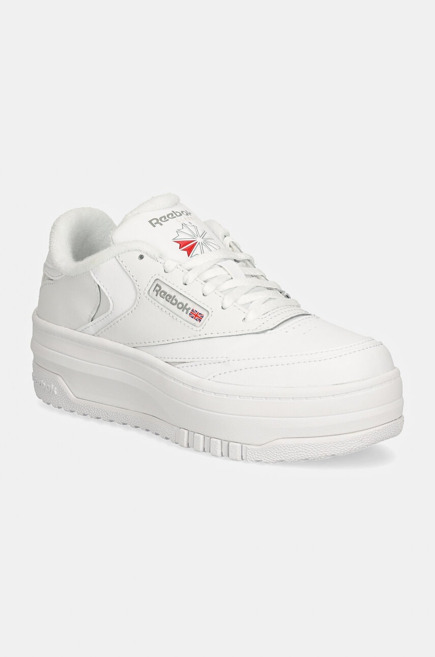 Reebok Classic teniși din piele copii CLUB C EXTRA culoarea alb, 100075205