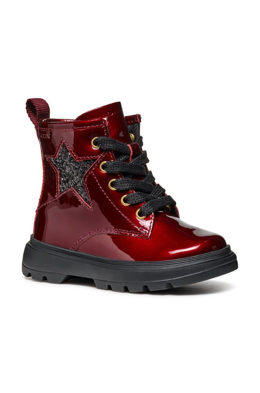 

Детски кожени кубинки Geox KIDDARTAH в червено B465YA.066EW, Червен