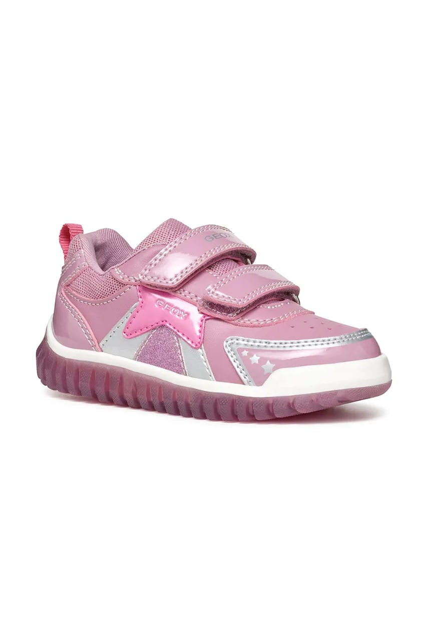 Levně Boty Geox LIGHTYLOO růžová barva, B4661A.00254