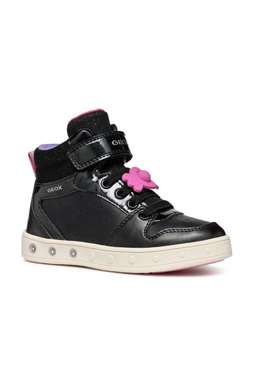 Detské zimné topánky Geox SKYLIN čierna farba, J468WB.054AJ