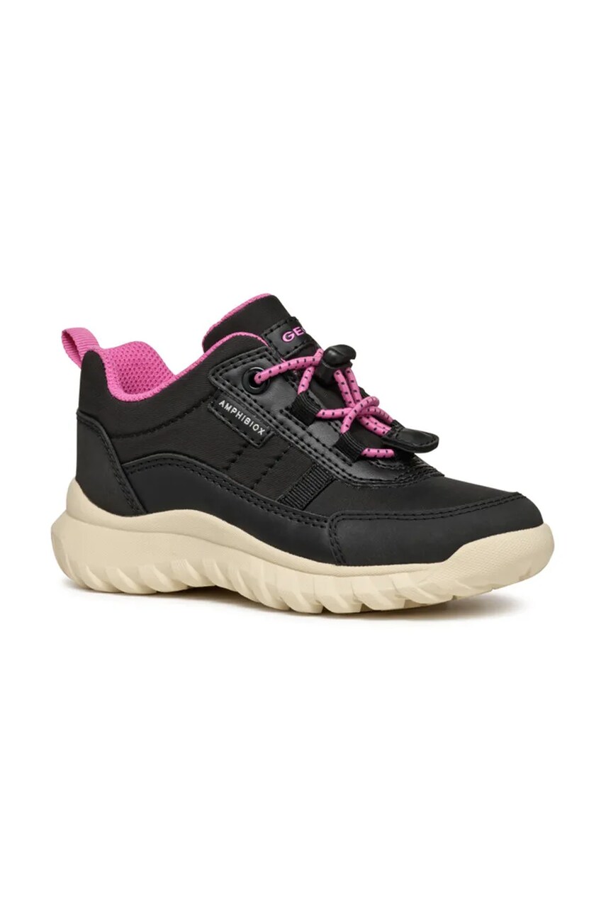 Geox pantofi copii SIMBYOS ABX culoarea negru, J46LGA.0FU50