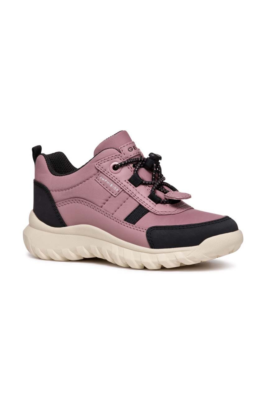 Levně Dětské boty Geox SIMBYOS ABX růžová barva, J46LGA.0FU50