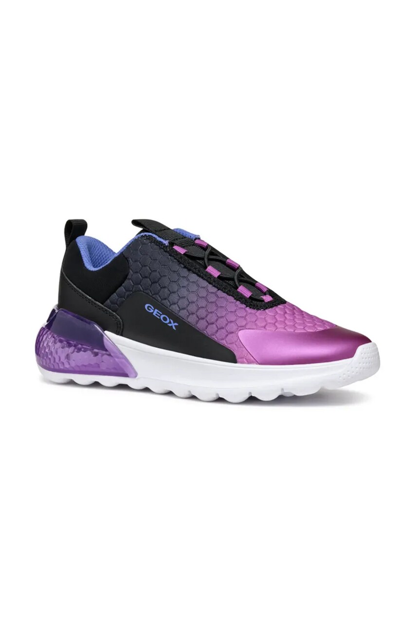 Geox sneakers pentru copii ACTIVART ILLUMINUS culoarea violet, J46LZA.0EE9J