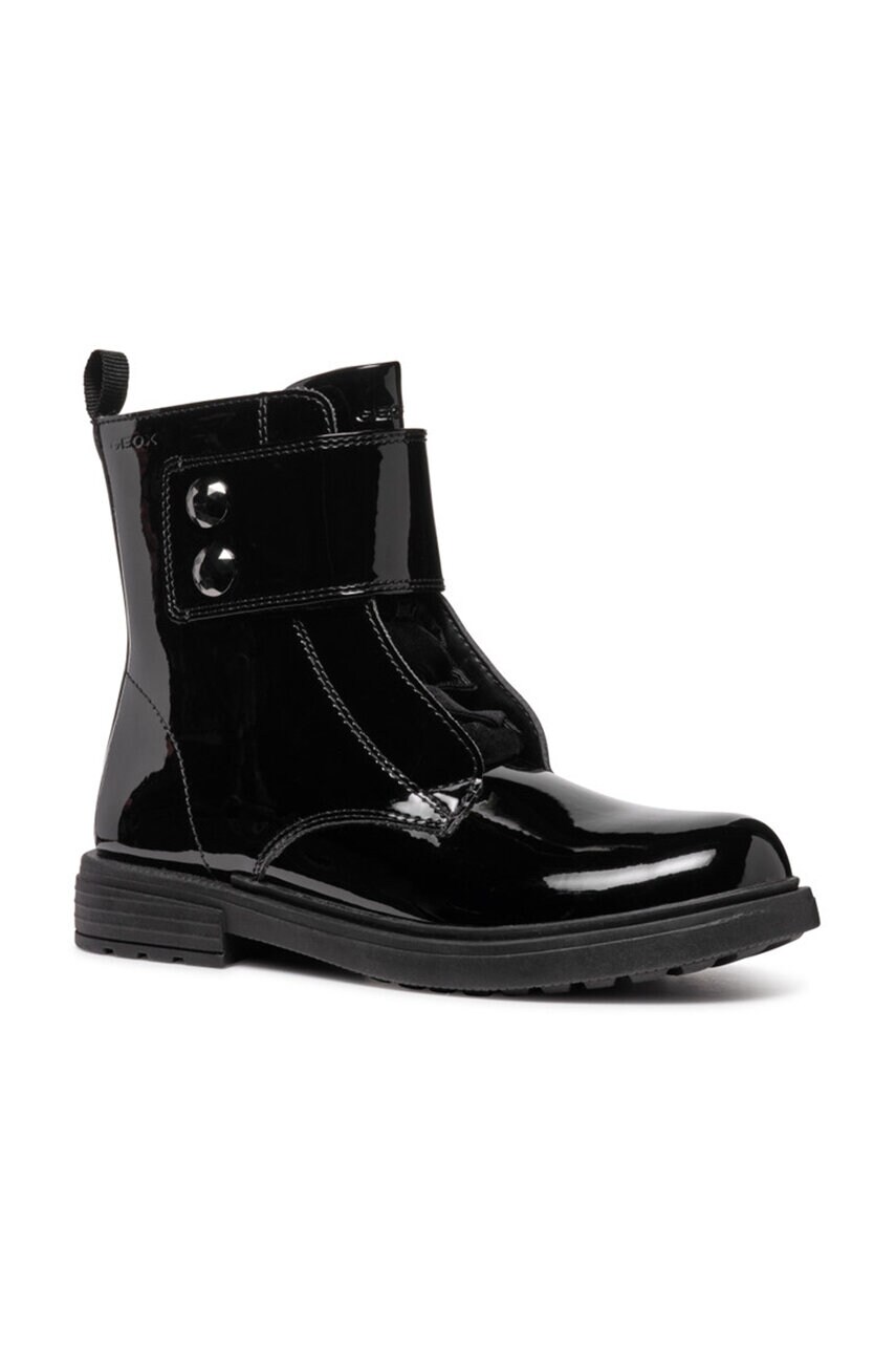 Geox bocanci copii ECLAIR culoarea negru, J469QE.000HH