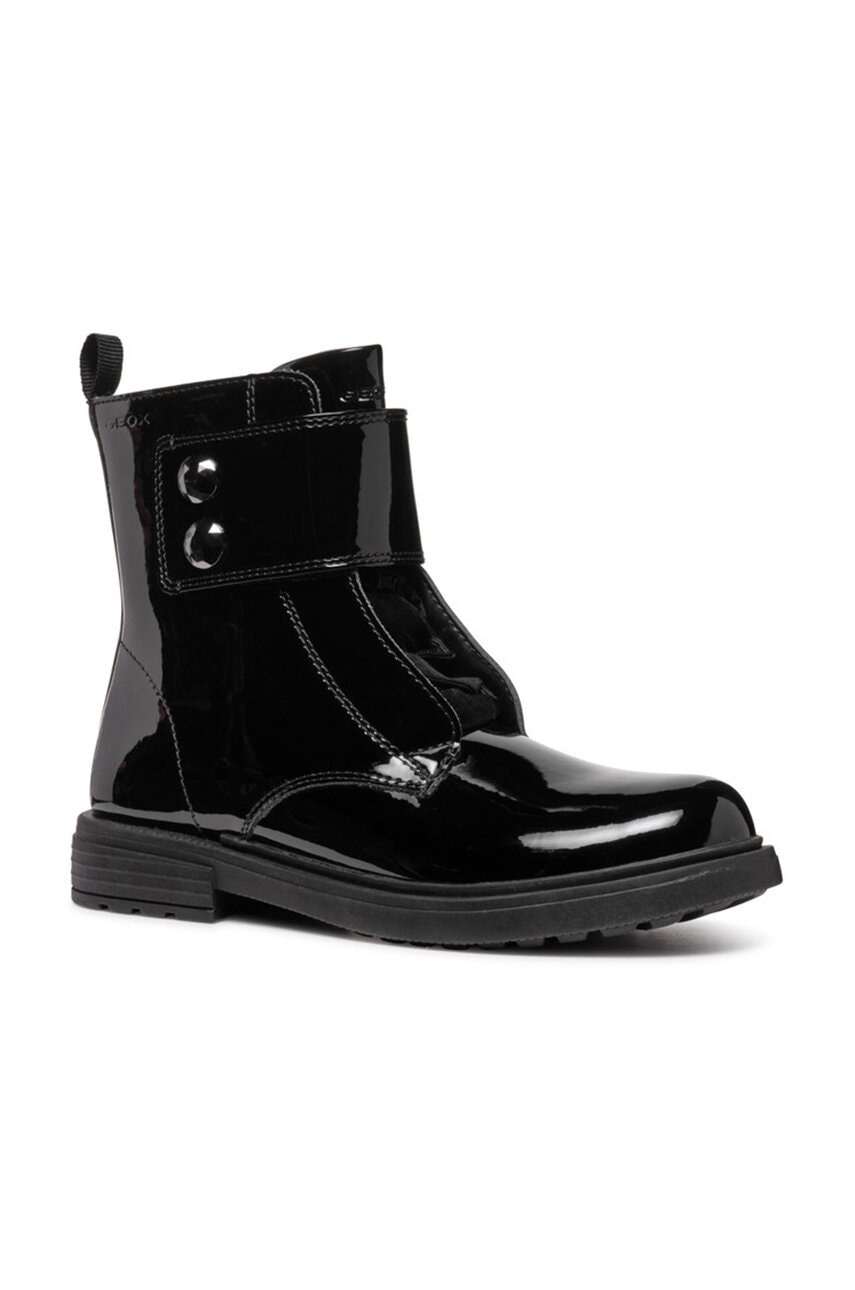 Geox bocanci copii ECLAIR culoarea negru, J469QE.000HH