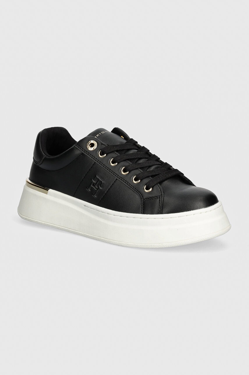 

Детски маратонки Tommy Hilfiger в черно T3A9-33542, Черен