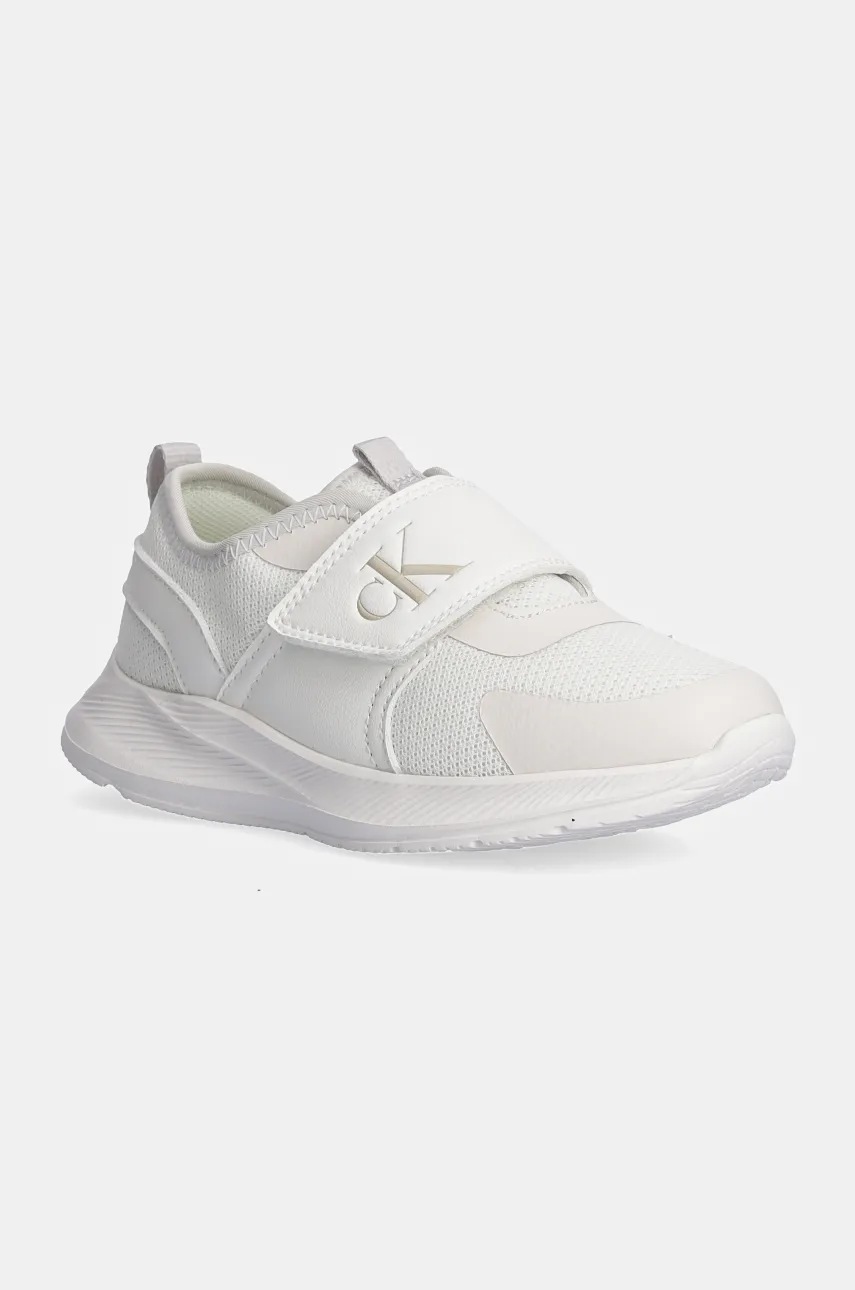 

Детски маратонки Calvin Klein Jeans в бяло V1A9-80992, Бял