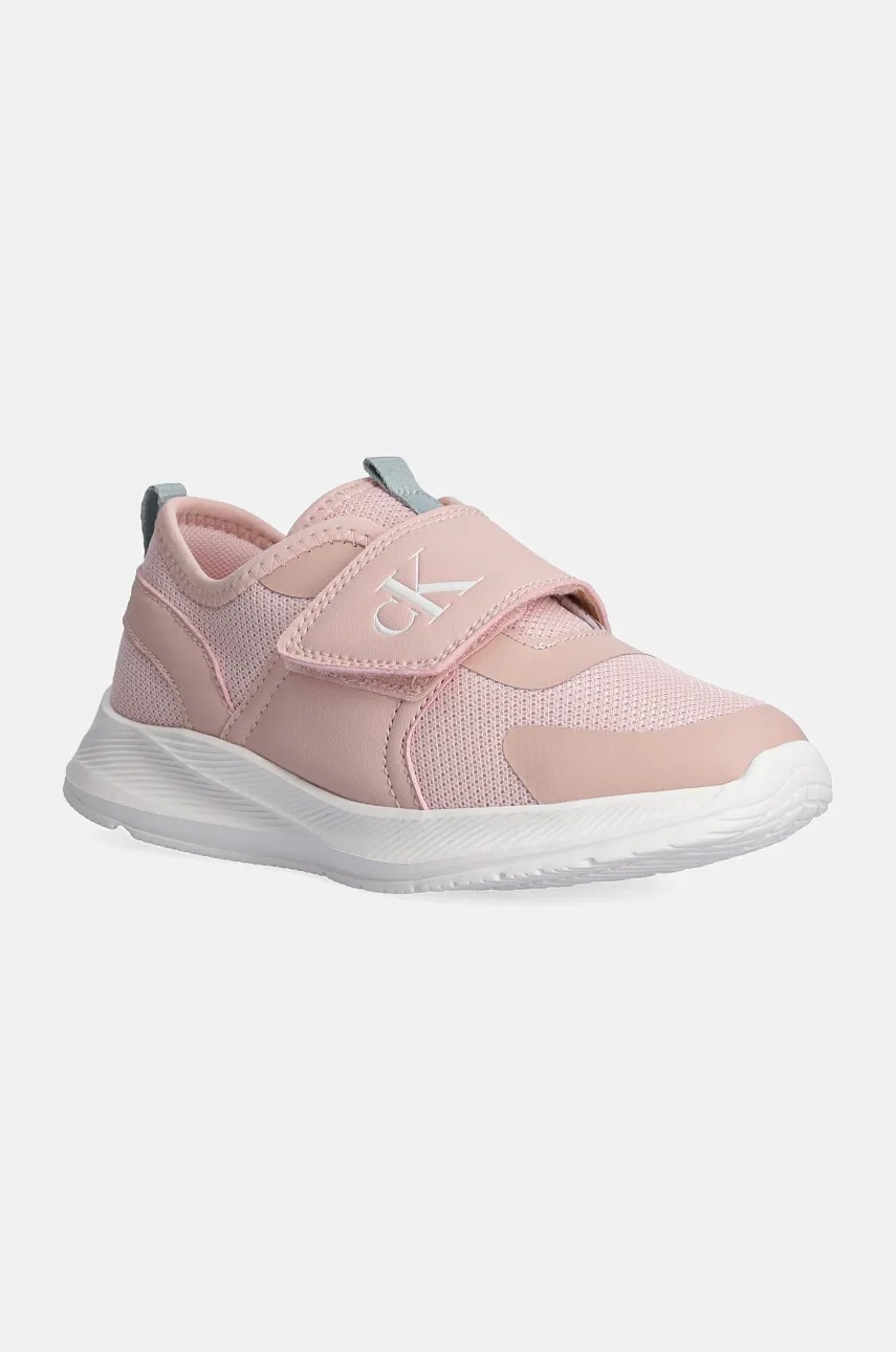 

Детски маратонки Calvin Klein Jeans в розово V1A9-80992, Розов