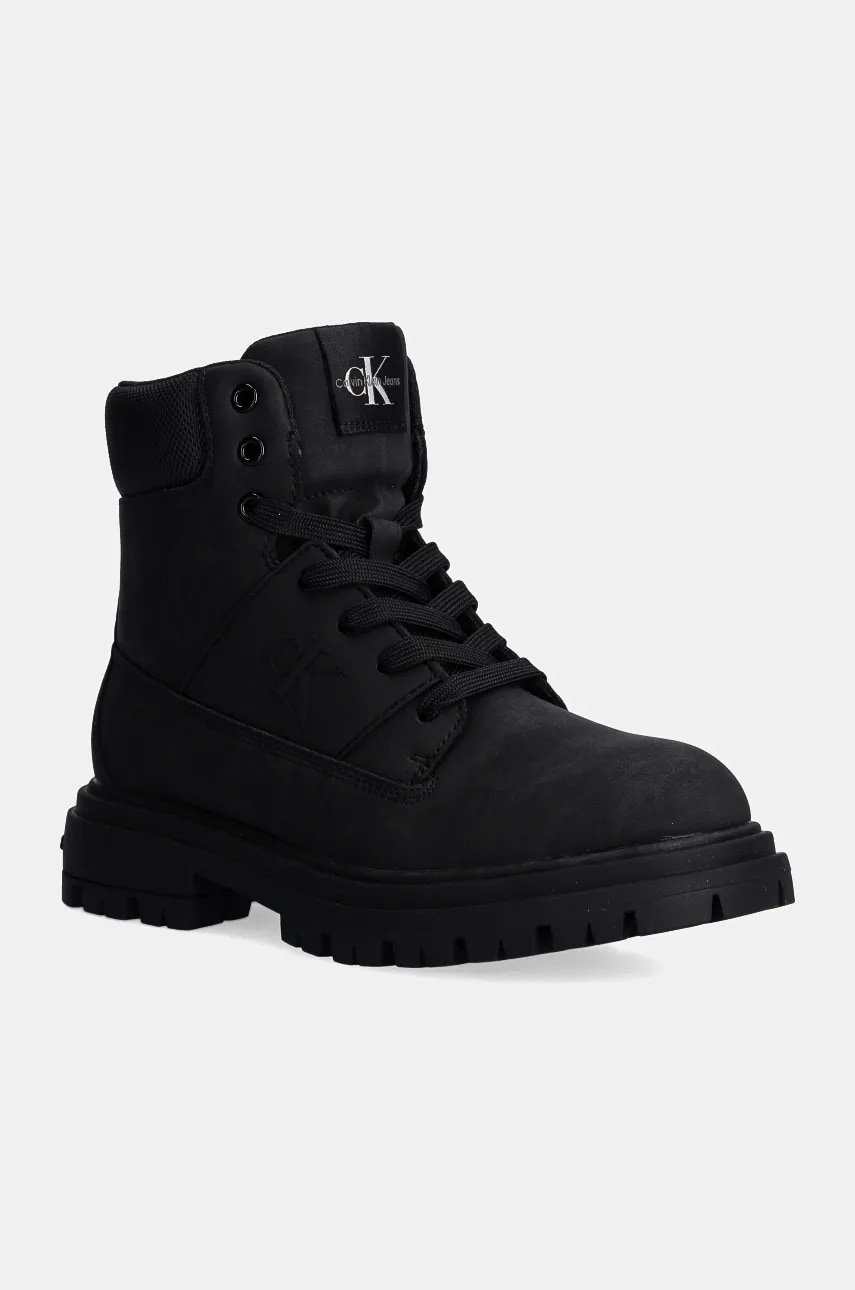 Levně Dětské workery Calvin Klein Jeans černá barva, V3X5-81095