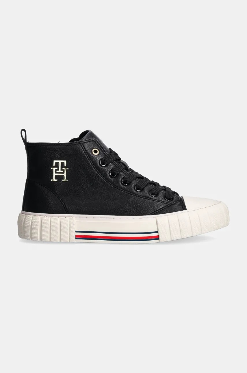 Дитячі кеди Tommy Hilfiger колір чорний T3A9-33544